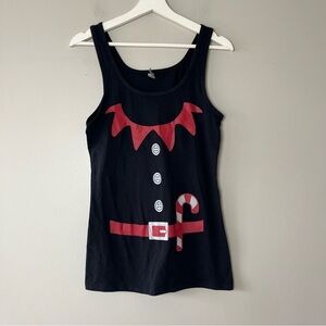 Unbranded‎ Elf Black Tank Top Large